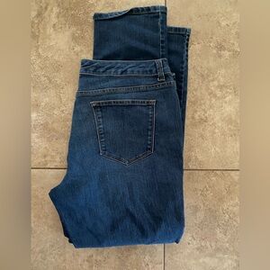 Sonoma Jeans 14 Slim Straight Leg Stretch Blue Denim